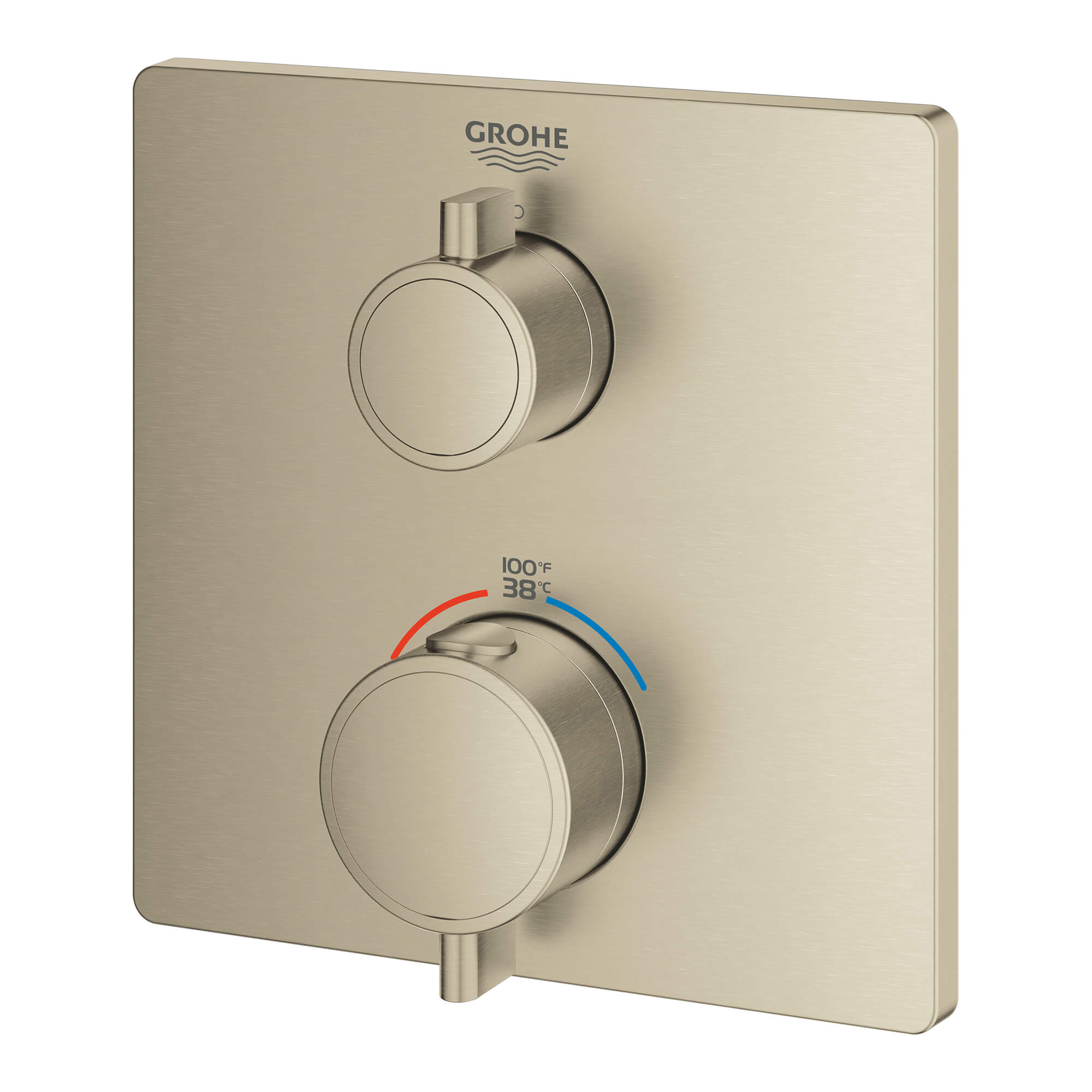 Single Function 2Handle Thermostatic Valve Trim
